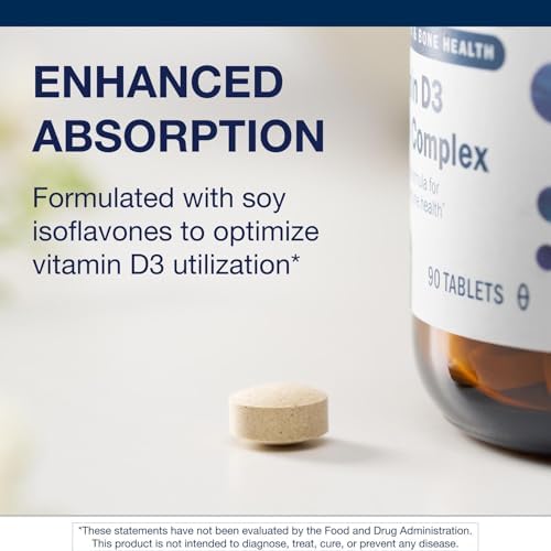 Metagenics D3 2000 IU Complex Vitamin D3 Supplement - Supports Bone Health