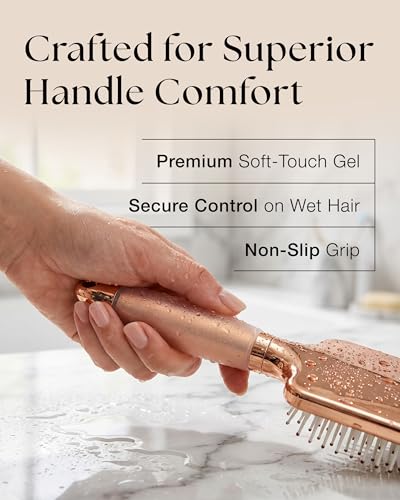 Lily England Paddle Hairbrush for Women - Blow-Drying Hair Brush, Rose