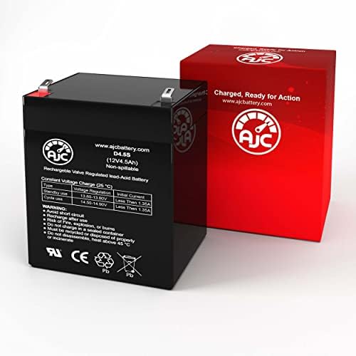 AJC Battery Compatible with Black & Decker 243215 12V 4.5Ah Lawn and Garden Battery