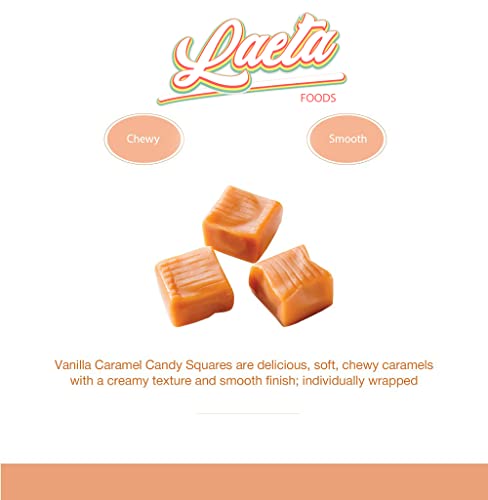 Caramel Candy Individually Wrapped, Caramel Cubes, 2 Lb Bag
