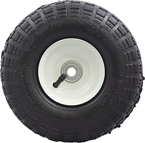 10" Air Tires for Garden Including Cart- Industrial Grade - 600 LB Capacity- 4 Pack