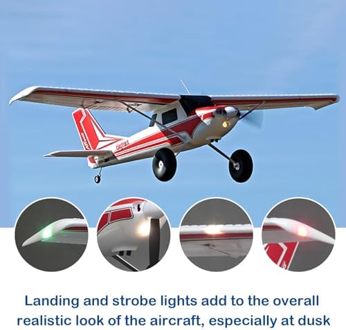 FAIR RC Arrows Rc Propeller Plane for Adults BGFT 1300mm 6 Channel Remote Control Airplane Hobby RC Plane with Vector Flight Stabilization System