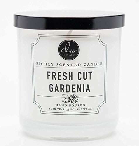 DW Home Fresh Cut Gardenia Scented 9.69 oz. Single Wick Candle by DW Home