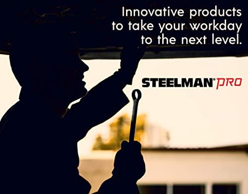 Steelman Pro Flexible Double Box-End Universal Spline Reversible Ratcheting Wrench Set, 72-Tooth Mechanism, 4-Piece SAE