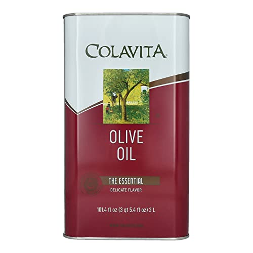 Colavita Light and Buttery Olive Oil in Tin, 101.4 Fl Oz