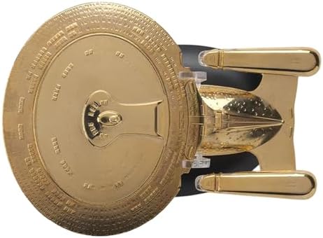 Eaglemoss Star Trek Starship Replica | 18K Gold USS Enterprise NCC-1701-D