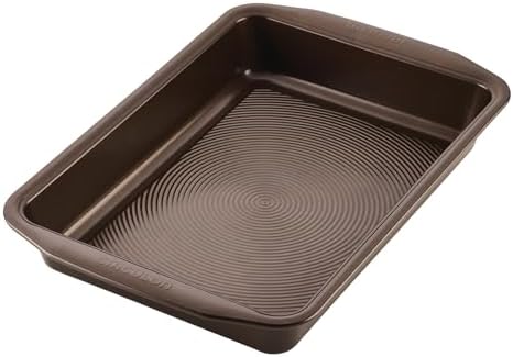 Circulon Nonstick Bakeware Rectangle Baking Pan / Cake Pan, 9 Inch x 13 Inch, Gray