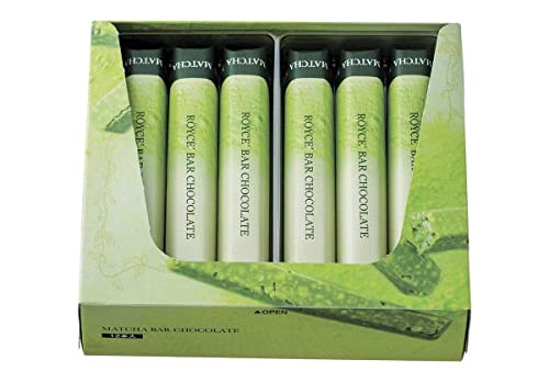 ROYCE' Nut Bar Chocolate - Chocolate Bar with Nuts| Gourmet Snack for Gifting & Indulging | Japanese Chocolate Bar from Hokkaido (12 Pieces of Chocolate)