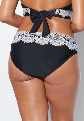 Swimsuits For All Women's Hipster Swim Brief (Plus