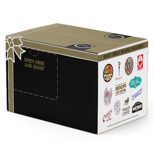 Perfect Samplers Coffee, Tea, Cider,Cappuccino For Keurig K Cups Brewers, Mix 40 Count