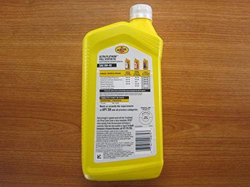 Mopar Chrysler Dodge Jeep Penzoil Ultra Platinum Full Synthetic 0W-40 6 Qts.