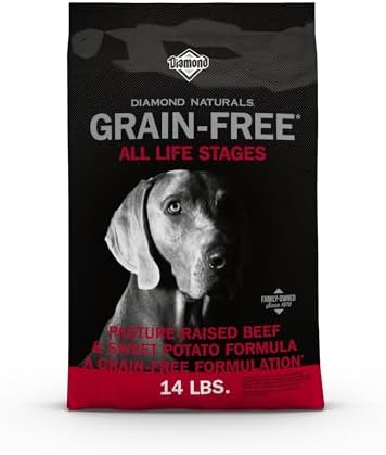 Diamond Naturals Grain-Free Dry Dog Food, Wild-Caught Whitefish, 28lb | Puppy, Adult & Senior Dogs | Wild-Caught Whitefish & Sweet Potatoes for All Day Energy | Guaranteed Probiotics