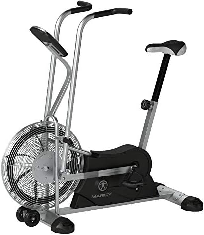 Marcy Air-Resistance Exercise Fan Bike With Dual Action Handlebars