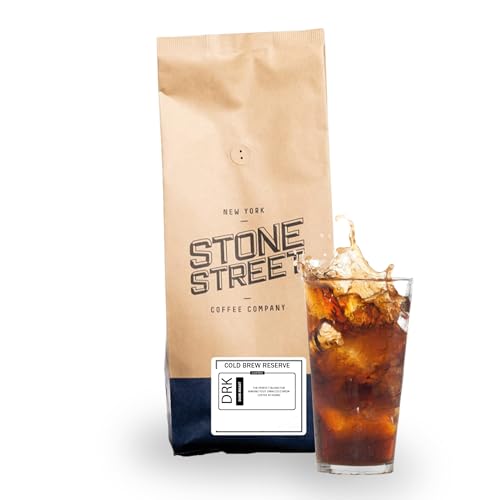 Stone Street Colombian Cold Brew Ground Coffee, Dark Roast, 2 Lb