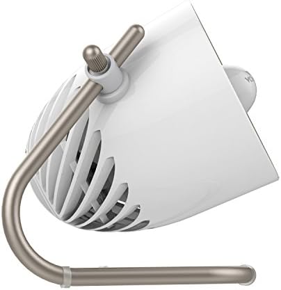 Vornado Pivot Personal Air Circulator, Portable, Desk Fan, Electric, Ice White