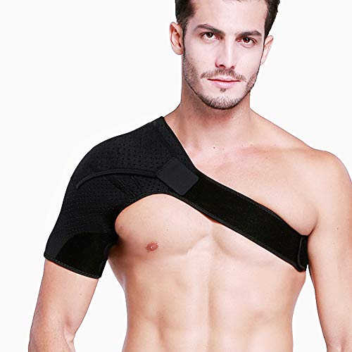 HUEGLO Shoulder Brace Men&Women Rotator Cuff Support for Pain Relief,Right