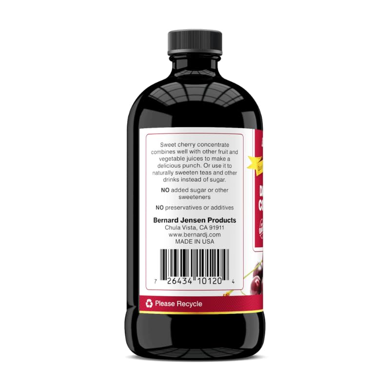 Bernard Jensen's Dark Cherry Liquid Concentrate, 4 fl oz