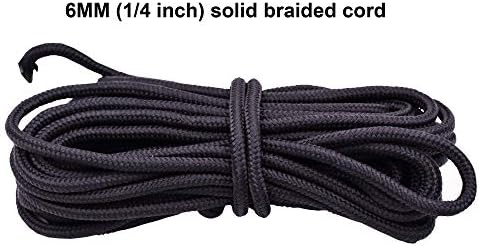 Kayak Canoes Anchor Trolley Kit System w/Pulleys Pad Eye Cleats Ring 30 Feet of Rope