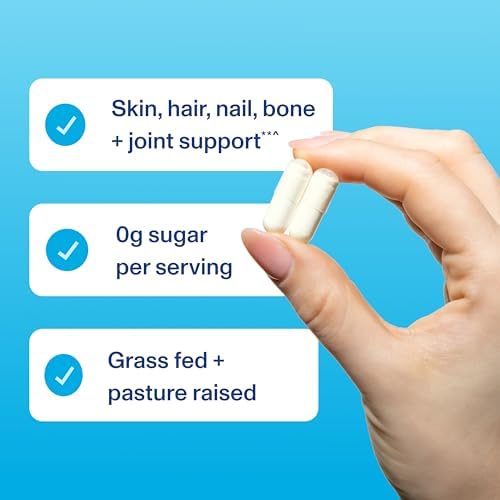 Vital Proteins Collagen Peptides Capsules for Women, Collagen Supplement 360 Capsules | Collagen Peptides Capsules, Supports Hair Skin & Nails