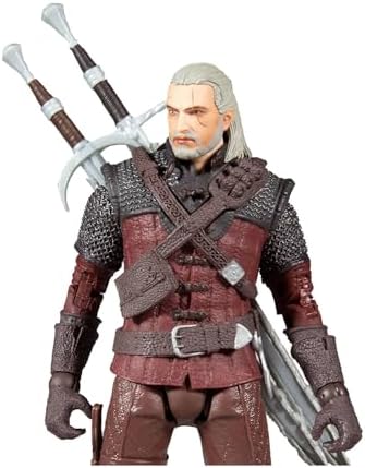 McFarlane Toys The Witcher Geralt of Rivia (Wolf Armor) 7" Action Figure