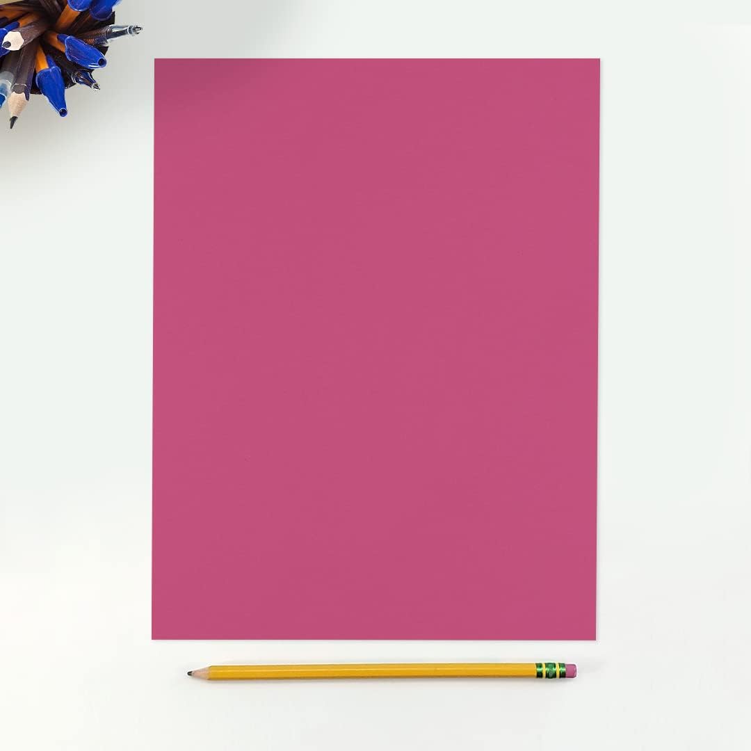 LUXPaper 8.5" x 11" Paper | Letter Size | White | 80lb. Text | 100% Recycled | 50 Qty