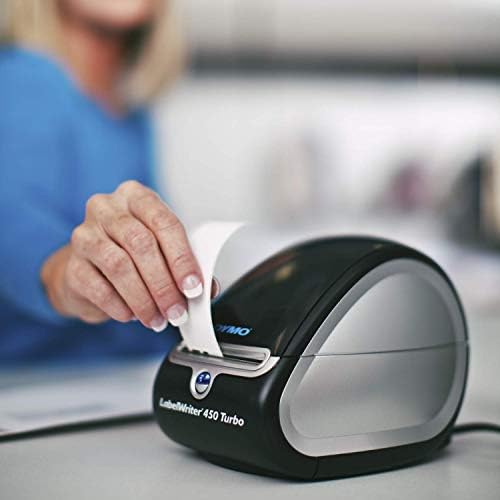 DYM1752265 - Dymo LabelWriter 450 Turbo Direct Thermal Printer - Monochrome - Label Print (Renewed)