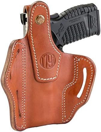 1791 Gunleather Thumb Break OWB Gun Holster Fits Glock 19, 17, 23, Sig P229