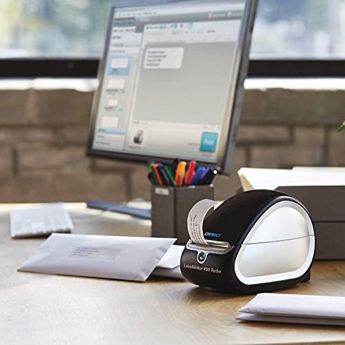 DYM1752265 - Dymo LabelWriter 450 Turbo Direct Thermal Printer - Monochrome - Label Print (Renewed)