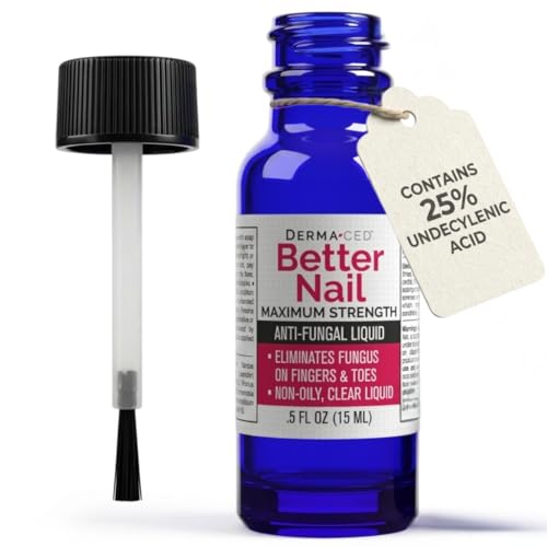Better Nail - Treatment for Fungus Under & Around the Nail - Maximum Strength, 25% Anti Fungal Solution for Nail Support, Nail Restoring