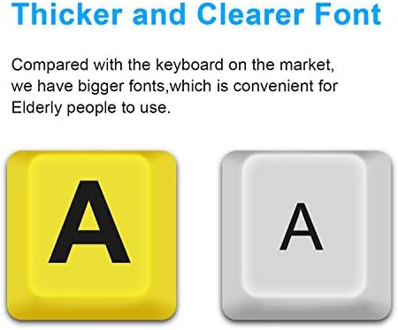 BOOGIIO Large Print Computer Keyboard