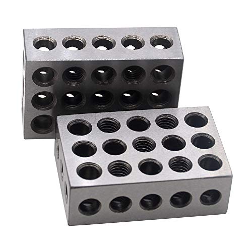 Oudtinx 1-2-3 Blocks Matched Pair Hardened Steel 23 Holes