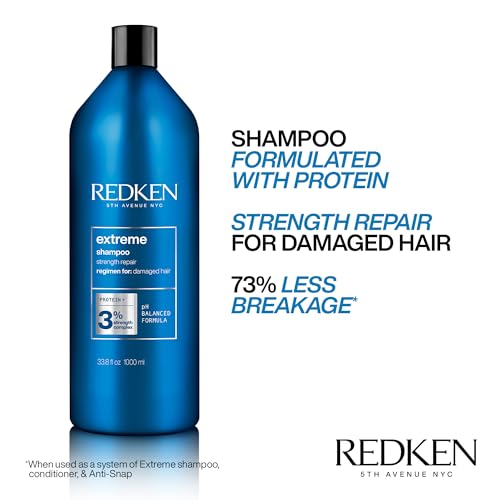 Redken Extreme Shampoo – For Damaged Hair, 33.8 Fl Oz