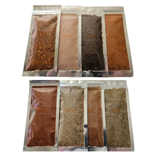 Cpise ORGANIC Camping Spice Set with 8 Essential Spices for Camping & Travel