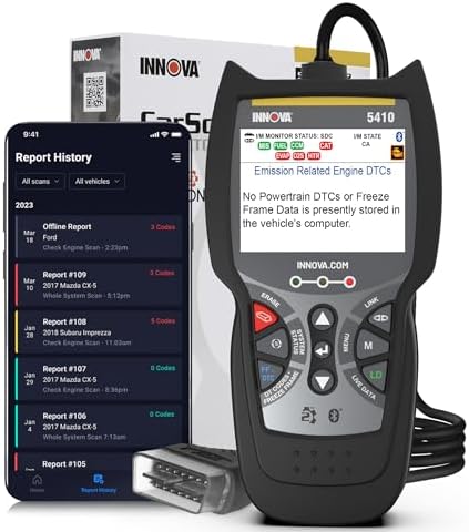 Innova 5410 All-System OBD2 Scanner Diagnostic Tool for Cars & Trucks – Automotive Scan Tools for Engine, ABS, SRS & Transmission