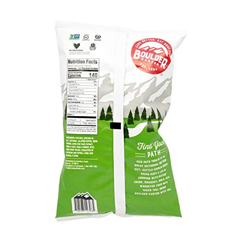 Boulder Canyon, Chips Avocado Oil Jalapeno, 5.25 Ounce