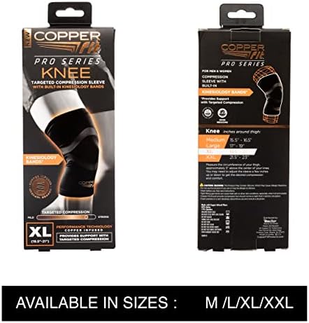 Copper Fit Pro Series Knee Compression Sleeve