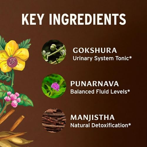 Banyan Botanicals Organic Kidney Formula–Urinary Tract Support & Detox Supplement–Gokshura & Punarnava for Fluid Balance & Systemic