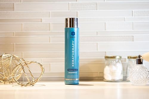 Keratherapy Keratin Infused Moisture Shampoo, 10.1 fl. oz., 300 ml - Anti Frizz Moisture Shampoo for Oily Scalp and Dry Ends - Kerabond Technology