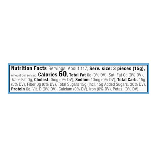 Brach's Sweet Stripes Soft Peppermint Candy, Individually Wrapped, 350 Ct | Melt-away soft peppermint mints, red & white, real peppermint oil, individually wrapped, party, candy dish