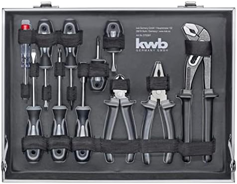 KWB Einhell 49375561 Set of 199 Manual Tools in Aluminum Case