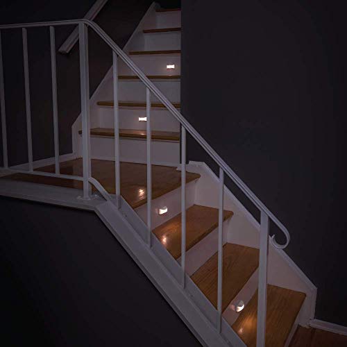 Mr. Beams MB500-WHT-02-00 LED Stair Light, White, 2 Each