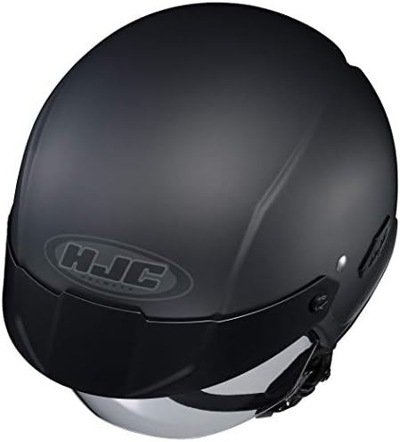 HJC is Men's Cruiser Motorcycle Helmet - Matte Black / Small