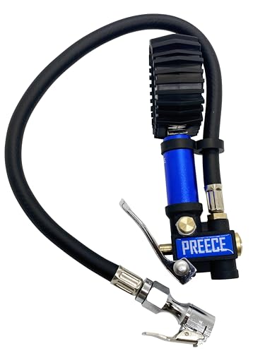 Preece 300PSI Digital Tire Pressure Gauge and Inflator with Accessory Kit