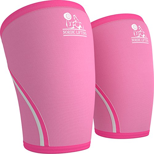 Neoprene Knee Sleeves for Weightlifting, Men, & Women, L | Knee sleeves for Weightlifting and Powerlifting – 7mm Neoprene Compression for Squats and Strength Training
