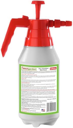 I Must Garden Deer Repellent: Powerful All-Natural Protection, 32oz Mint | Ready to Use Spray - Safe for Plants Pets & Pollinators - Pleasant Scent - Long-Lasting Control