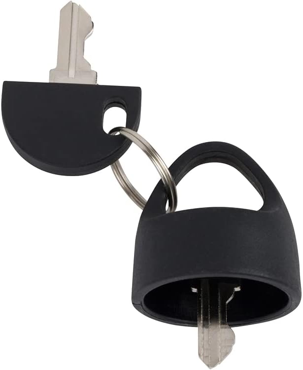 Deluxe Easy Pull Key Set for Pride Mobility Scooter - Premium Replacement Keys (Set of 2) for Pride Go-Go Sport Elite Traveller, Pride Victory, Revo