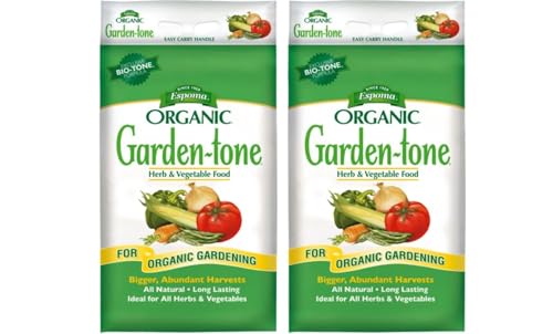 Espoma Organic Garden-Tone 3-4-4 Organic Fertilizer for Cool & Warm Season Vegetables and Herbs. Grow an Abundant Harvest of Nutritious and