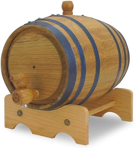 3L Charred Oak Aging Barrel for Whiskey, Rum & Wine