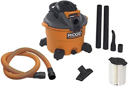 RIDGID Wet Dry Vacuums VAC1200 Heavy Duty Wet Dry Vacuum Cleaner and Blower Vac, 12-Gallon