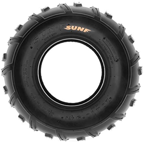Set of 2 SunF A022 20x10-9 ATV/UTV Off-Road Tires, 6-PR |Knobby Tread